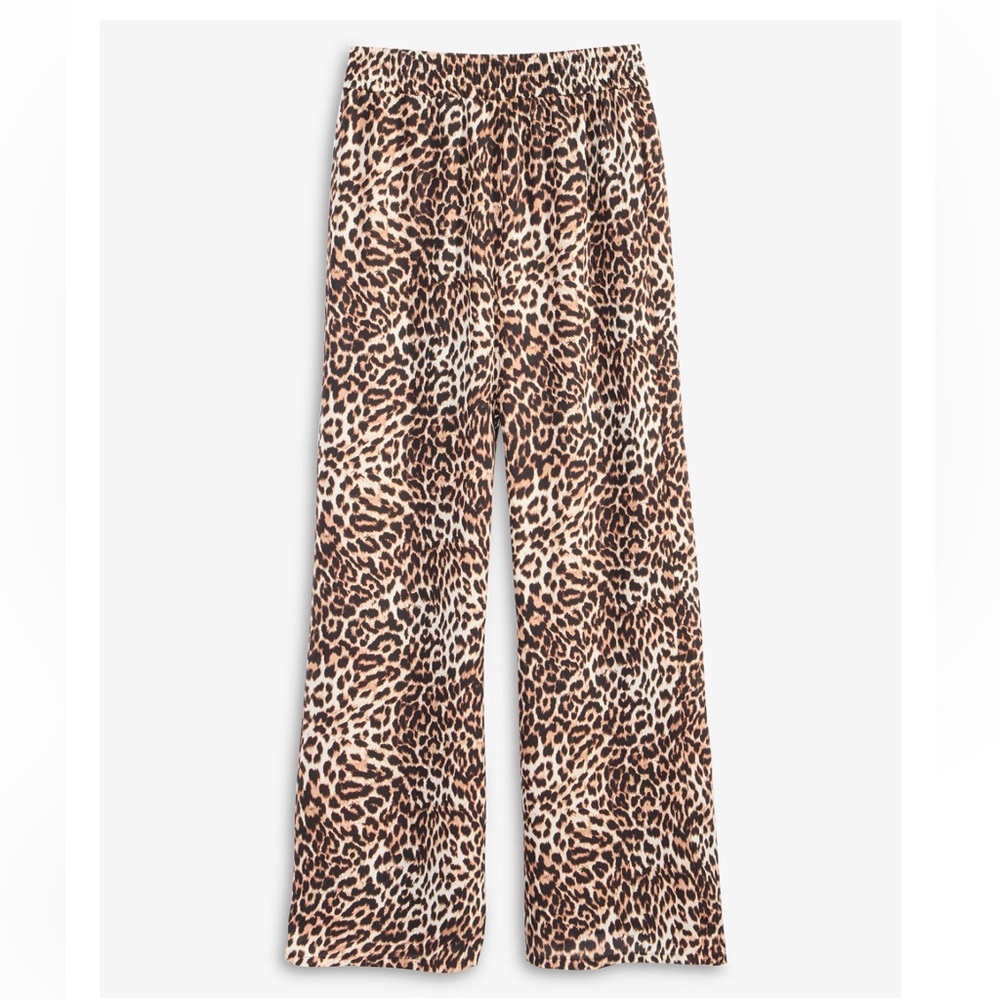 NWT INC International Concepts Women's Printed Pull-On Wide-Leg Pants - Picture 5 of 5